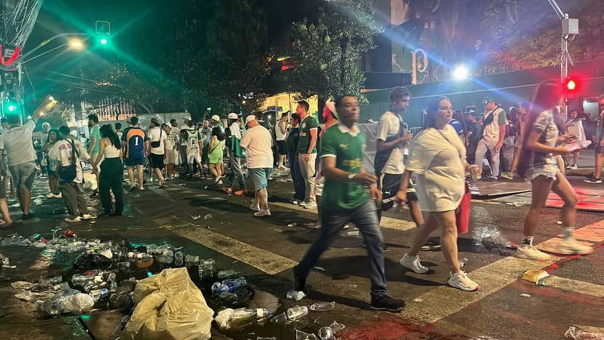 Palmeiras Confusão Libertadores