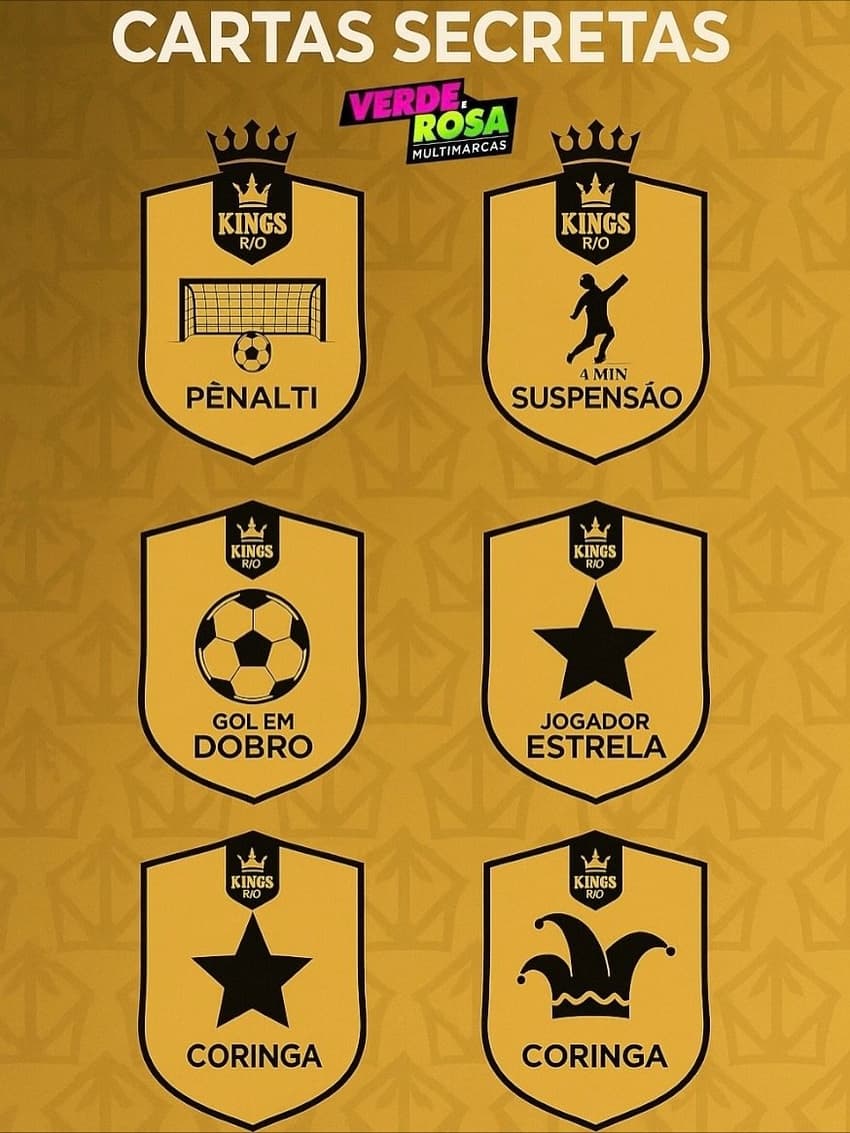 Cartas secretas da Copa Kings Rio