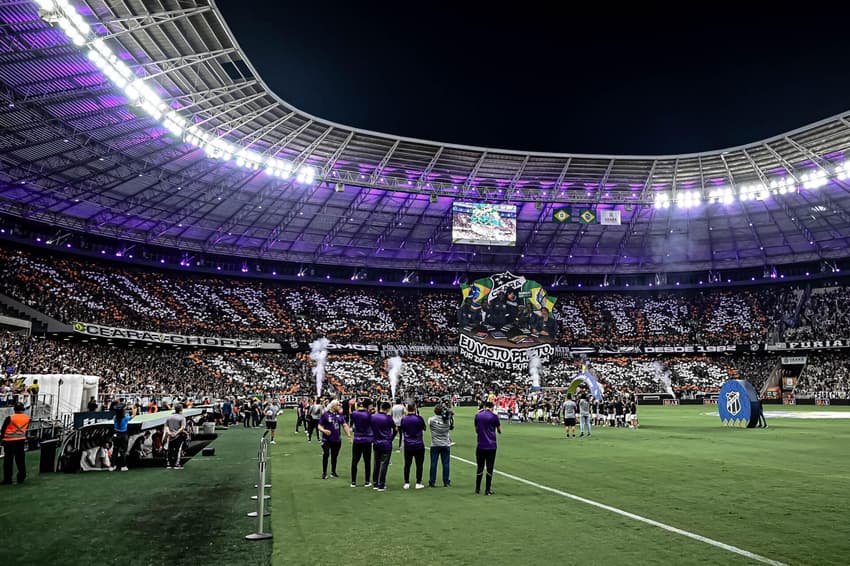 Arena Castelão recebe Ceará x Internacional pelo Brasileirão