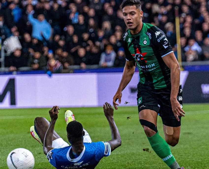 David Sousa teve passagem pelo Cercle Brugge, da Bélgica (Foto: Reprodução/Instagam)