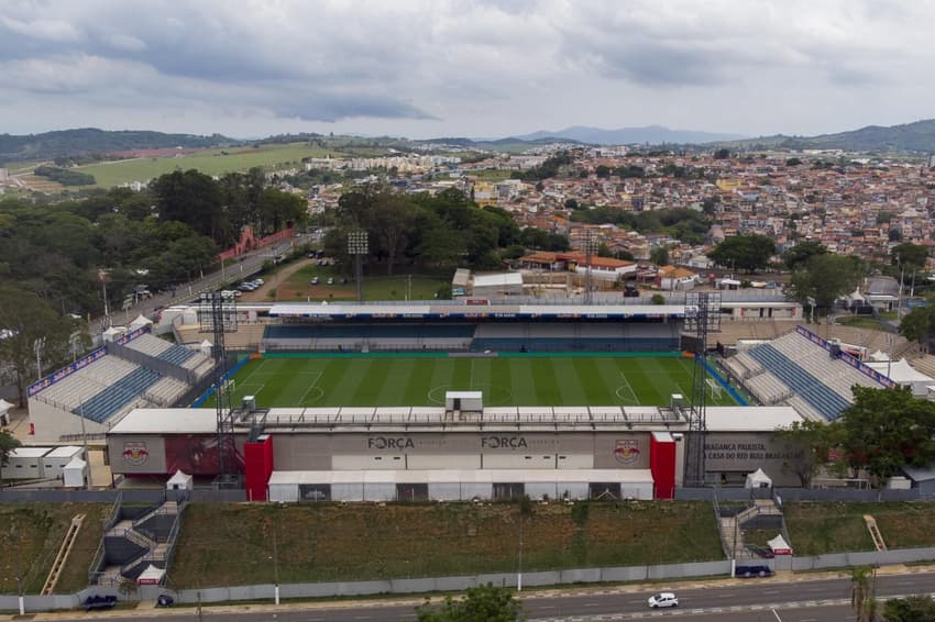 Estádio Cícero de Souza Marques recebe Bragantino x Corinthians (Foto: Anderson Romao/AGIF/Gazeta Press)