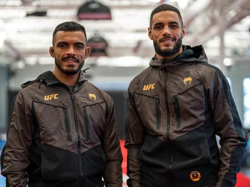 Gabriel e Ismael Bonfim antes de UFC (Foto: Reprodução/Instagram: @ ismael.marreta_ufc)
