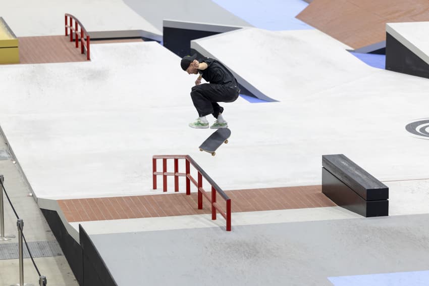 Giovanni Viana foi o melhor brasileiro nas quartas (Foto: Julio Detefom/ CBSk)