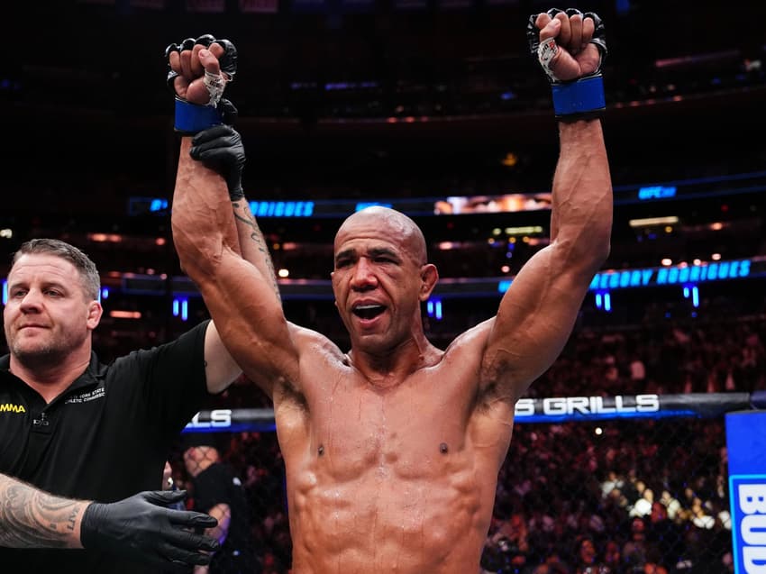 Gregory "Robocop" Rodrigues conquista vitória no UFC 322 (Foto: Reprodução/Instagram/UFC Brasil)