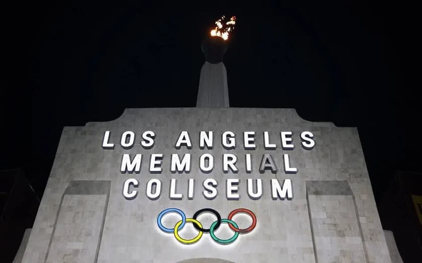 O Coliseum de Los Angeles foi usado nas Olimpíadas de 1932 e 1984 (Foto: Facebook/LA 2024)