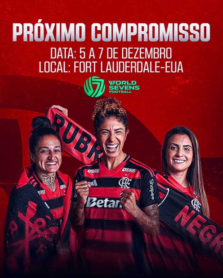 Flamengo jogará torneio nos Estados Unidos (Foto: Divulgação/Flamengo)