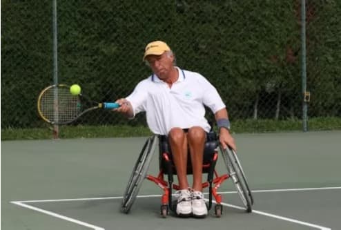 José Carlos Morais, um dos precursores do tênis para cadeirantes no Brasil (Arquivo)