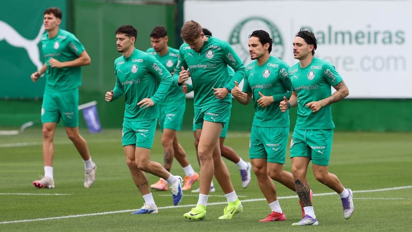 treinamento palmeiras academia de futebol elenco
