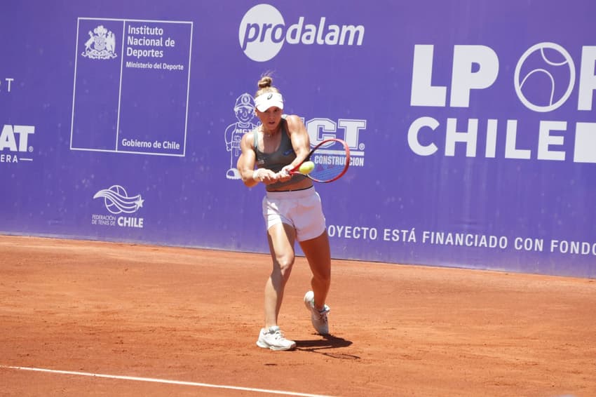 Laura Pigossi durante o WTA 125 de Colina