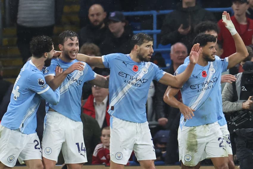 Jogos de hoje: o Manchester City enfrenta o Newcastle fora de casa na Premier League (Foto: Darren Staples / AFP)
