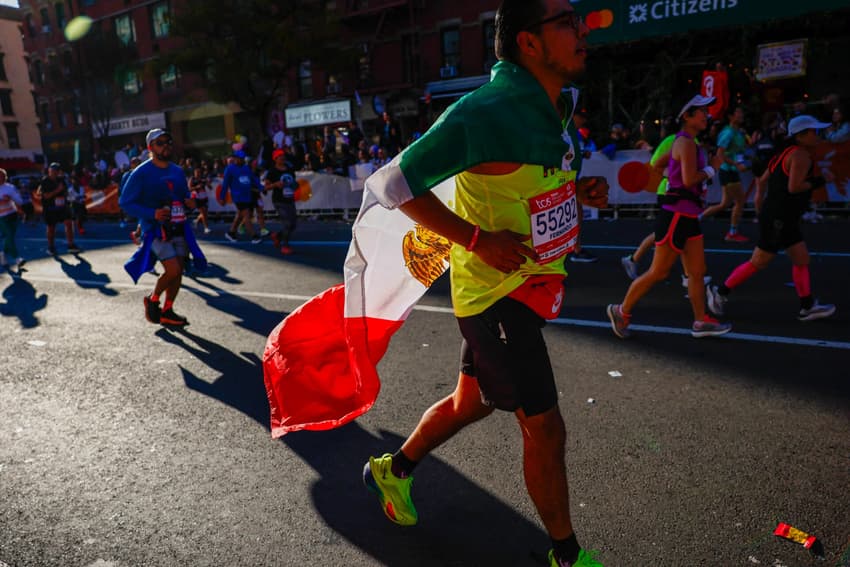 Maratona de New York foi disputada no último domingo (Foto: Kena Betancur / AFP)