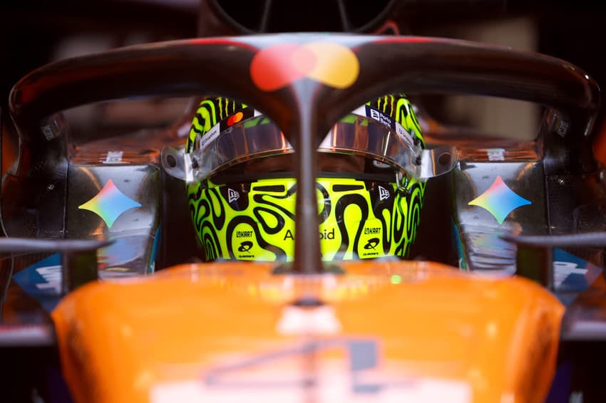 Lando Norris no GP de São Paulo