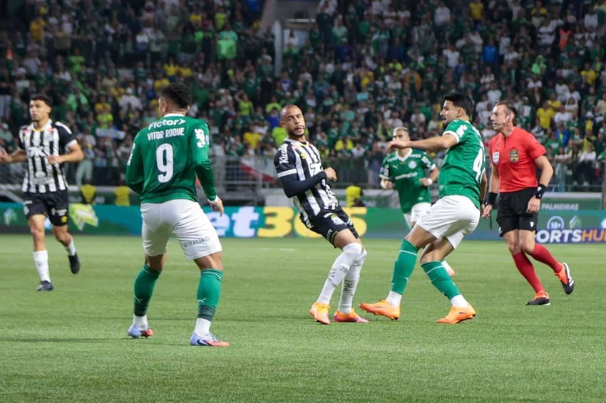 Palmeiras x Santos no Allianz Parque pelo Brasileirão