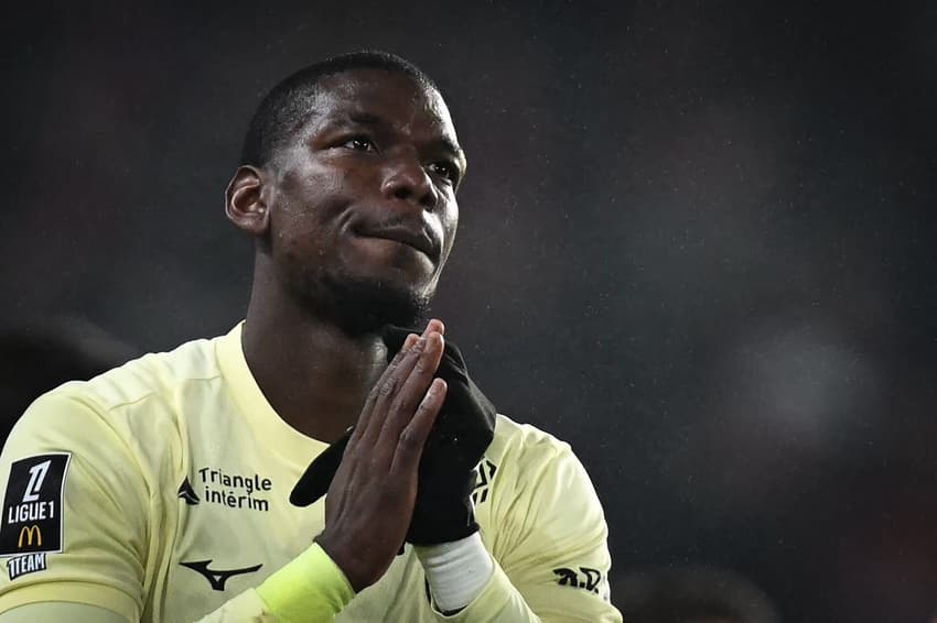 Paul Pogba em ação com a camisa do Monaco (Foto: Lou BENOIST / AFP)