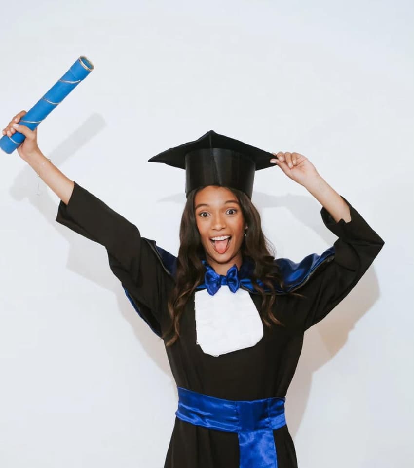 Rayssa Leal se forma no ensino médio (Foto: Reprodução Instagram)<br>