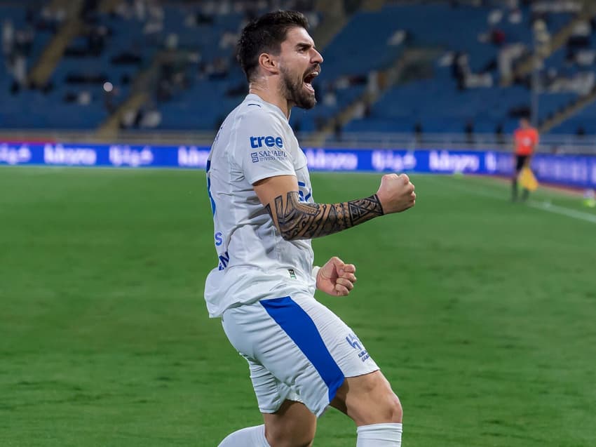 Pelo Campeonato Saudita, o Al-Hilal venceu o Al-Najma por 4 a 2 (Foto: Divulgação/Al-Hilal)