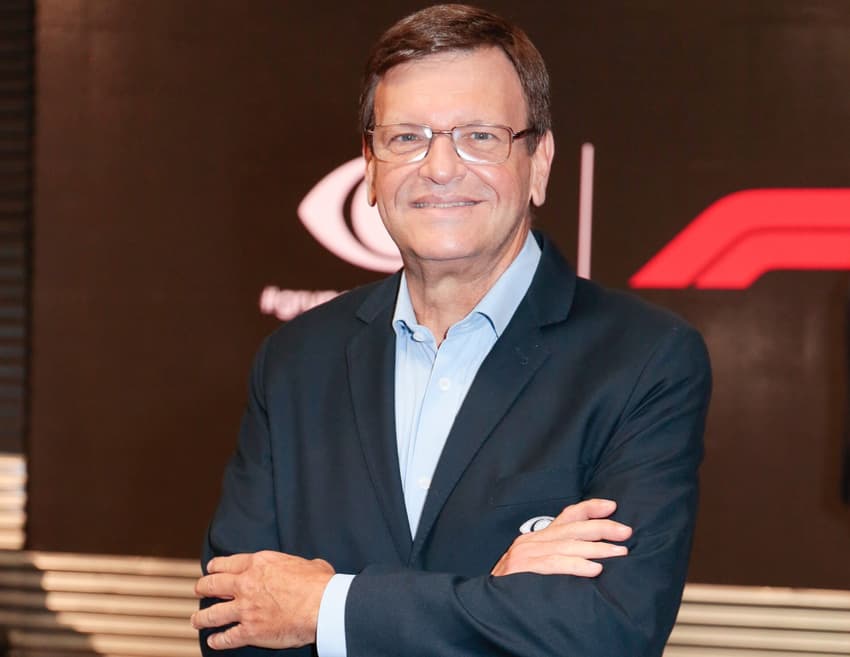 Sergio Mauricio, narrador da Fórmula 1 na Band
