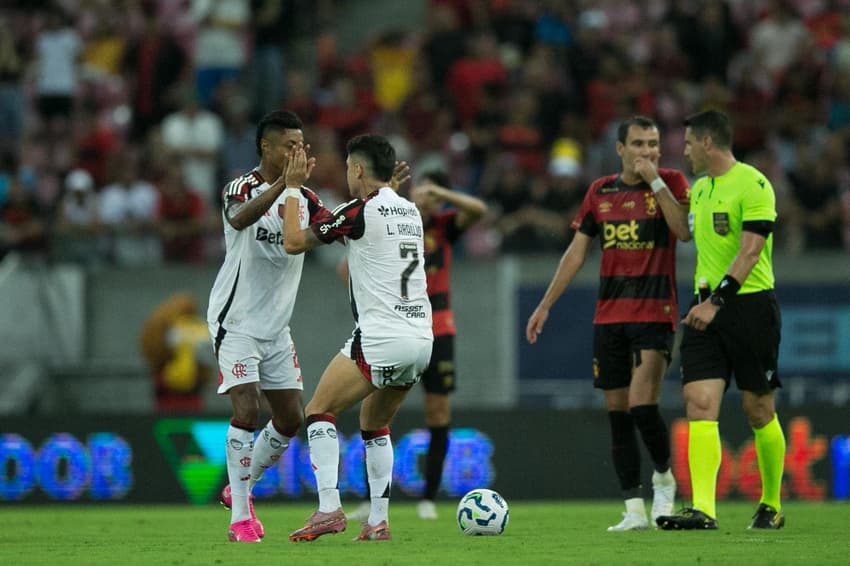 Flamengo goleou o Sport pelo Brasileirão (Foto: Marlon Costa/AGIF/Gazeta Press)