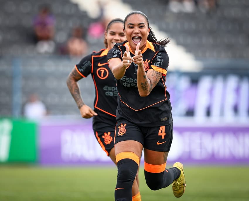 Partida entre Corinthians x São Paulo, realizado esta manhã no Parque São Jorge, jogo válido pelo Campeonato Paulista Feminino 2025. São Paulo - SP - Brasil - 01/11/2025. Foto: ©Rodrigo Gazzanel / Ag. Corinthians