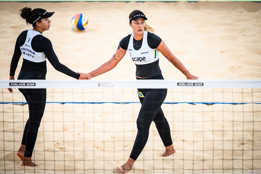 Thamela e Vic lideram o ranking mundial de vôlei de praia