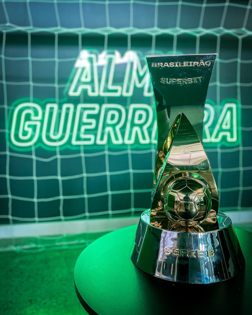 troféu taça Série B 2025 Coritiba