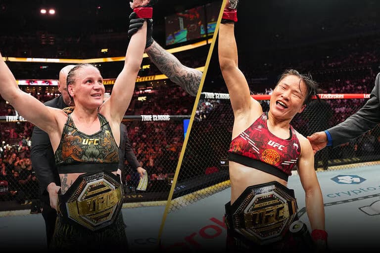 Valentina Shevchenko defende cinturão contra Zhang Weili do UFC 322 (Foto: Reprodução/UFC)