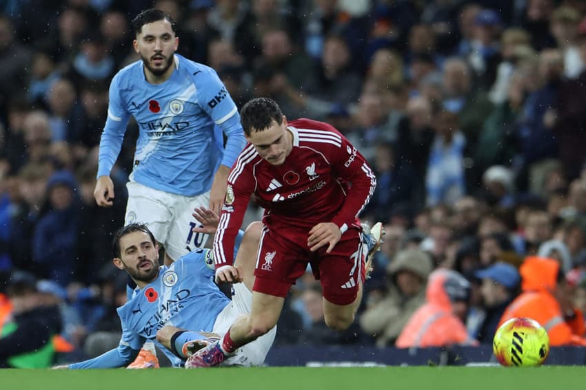 Florian Wirtz em ação pelo Liverpool (Foto: Darren Staples / AFP)