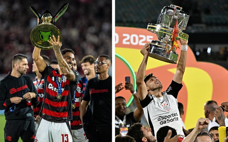 Corinthians Flamengo decidem a Supercopa do Brasil