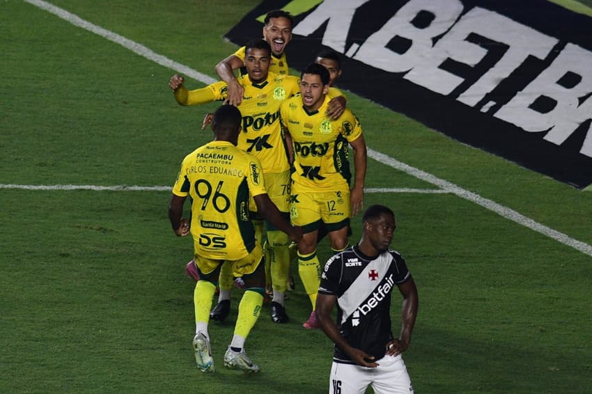 Mirassol foi direto à fase de grupos da Libertadores ao bater o Vasco (Foto: PETER Illiciev/Agencia Enquadrar/Gazeta Press)