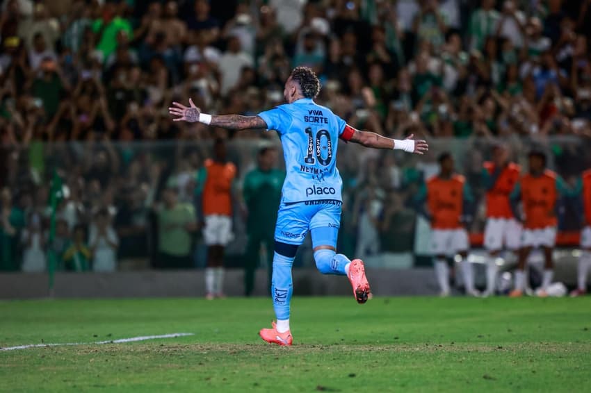 Neymar tem contrato com o Santos até o final desta temporada. (Foto:  Luiz Erbes/Agif/Gazeta Press)