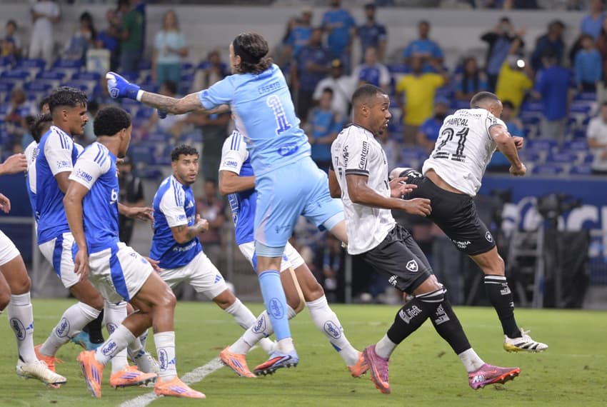 Cruzeiro e Botafogo fizeram grande jogo pelo Brasileirão (Foto: Araceli Souza/MyPhoto Press/Gazeta Press)