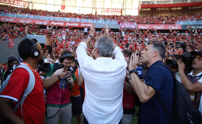 Abel Braga, técnico do Internacional