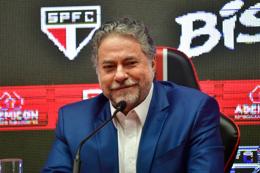 Julio Casares, presidente do São Paulo (Foto: Eduardo Carmim/Photo Premium/Gazeta Press)