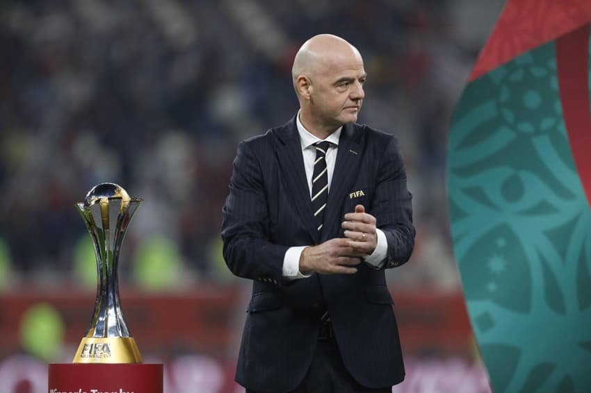 Gianni Infantino, presidente da Fifa (Foto: Ricardo Moreira/Zimel Press/Gazeta Press)