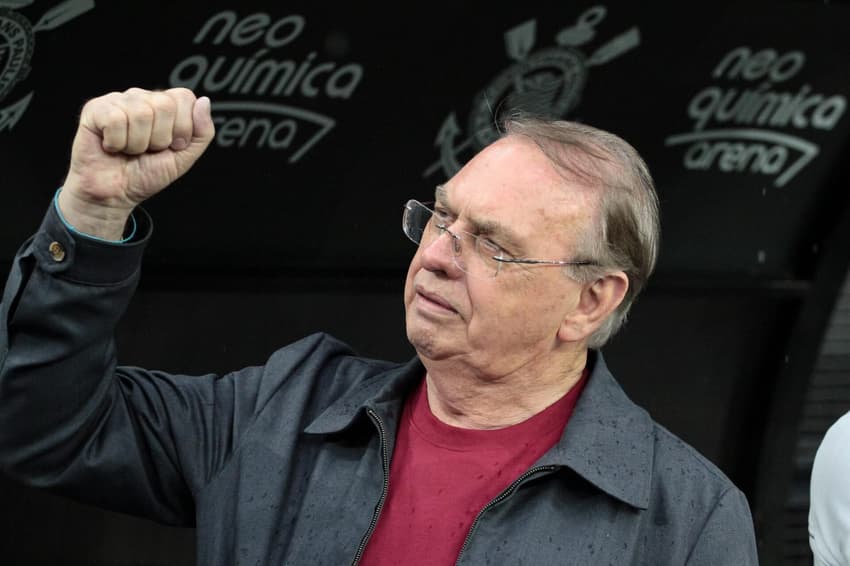 Osmar Stabile, presidente do Corinthians (Foto: Peter Leone/O Fotografico/Gazeta Press)