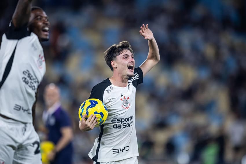 Breno Bidon, meia do Corinthians (Foto: Jhony Inácio/Agencia Enquadrar/Gazeta Press)