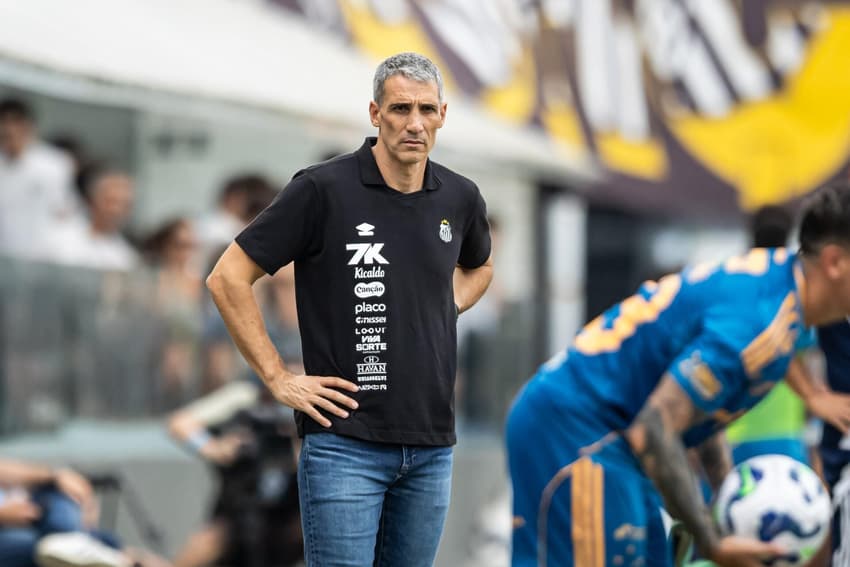 Vojvoda assinou contrato com o Santos até o final do ano que vem. (Foto: JHONY INACIO/AGENCIA ENQUADRAR)