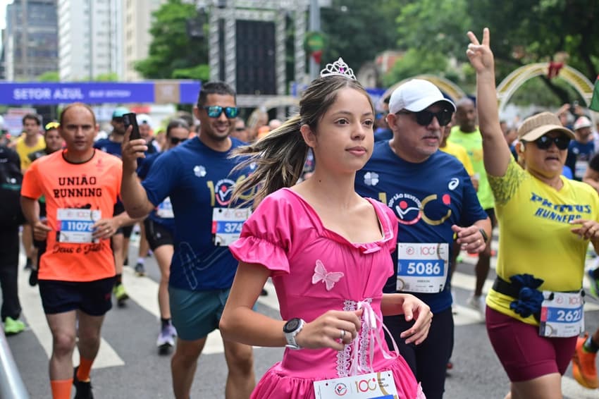 "Princesa" na corrida (Foto: Eduardo Carmim/Photo Premium/Gazeta Press) 
