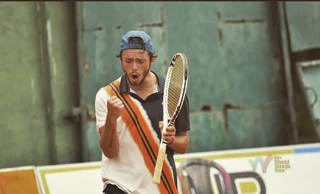 Tenista Quentin Folliot (Foto: Reprodução / Redes sociais)