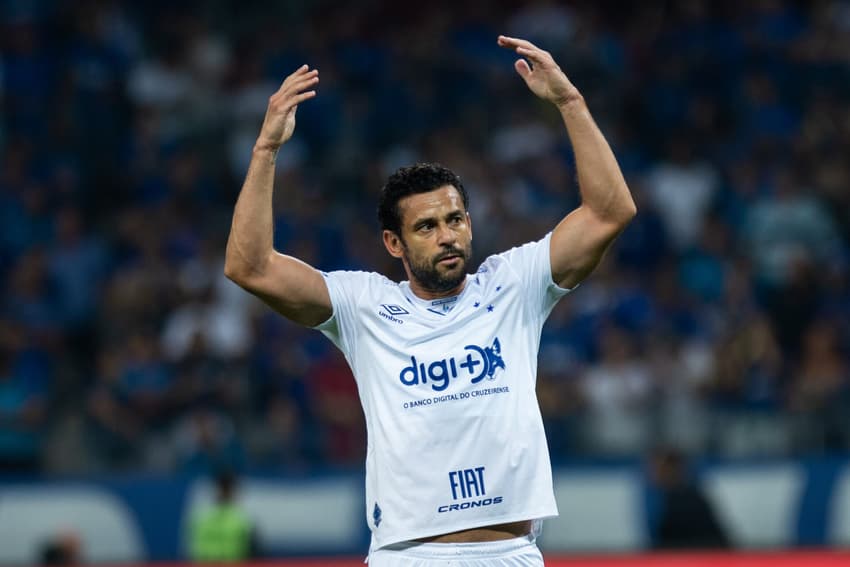 Fred pelo Cruzeiro (Foto: Bruno Haddad/Cruzeiro)