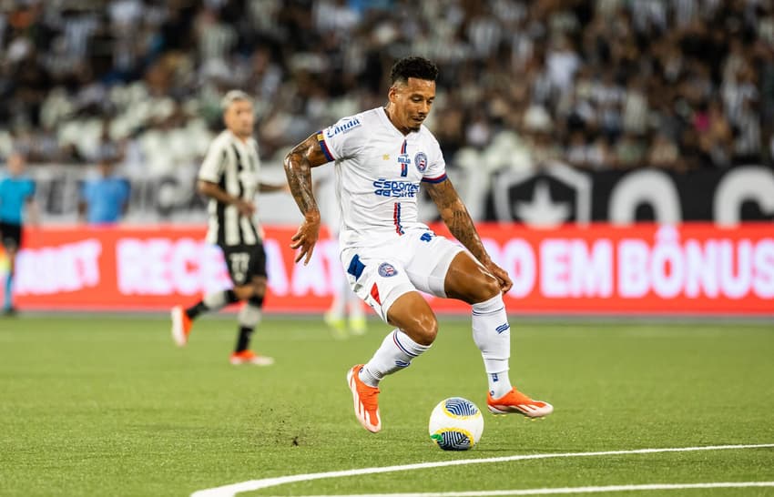 Rafael Ratão em ação contra o Botafogo, pelo Brasileirão (Foto: Letícia Martins/EC Bahia)