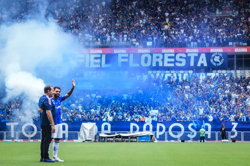 Apresentação Cabulosa  (Foto: Gustavo Aleixo/Cruzeiro)   