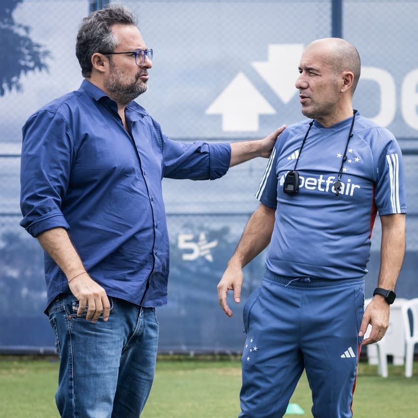 Mattos e Jardim (Foto: Gustavo Aleixo/Cruzeiro)