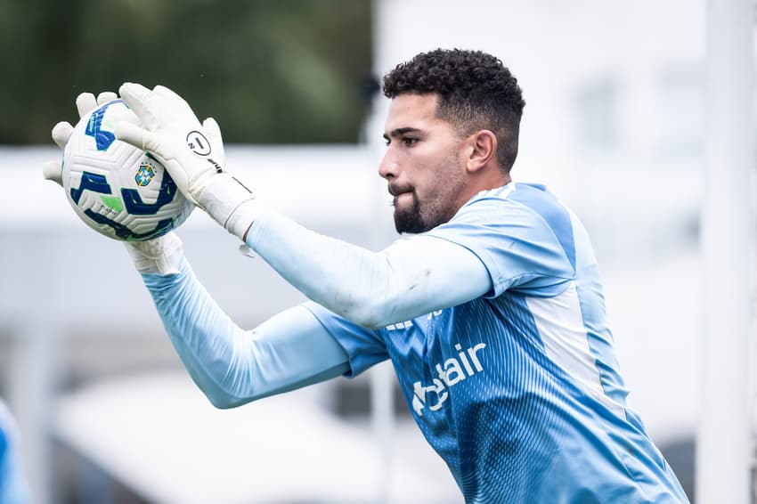 Léo Aragão, goleiro do Cruzeiro (Foto: Gustavo Aleixo/Cruzeiro) 