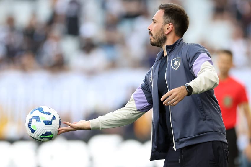 Davide Ancelotti é o técnico do Botafogo (Foto: Vítor Silva/Botafogo)