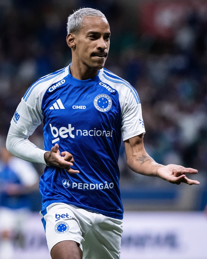 Matheus Pereira, do Cruzeiro (Foto: Gustavo Aleixo/Cruzeiro)