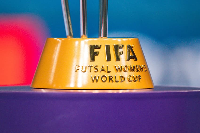Taça da Copa do Mundo de Futsal Feminino (Foto: Fabio Souza/ CBF)