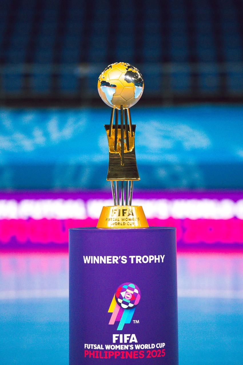 Taça da Copa do Mundo de Futsal Feminino (Foto: Fabio Souza/ CBF)