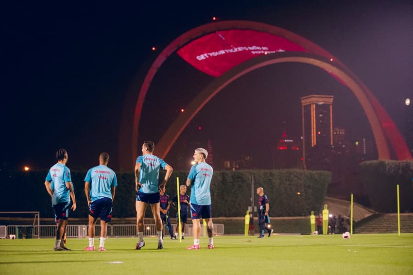 Flamengo se prepara para a estreia no Mundial contra o Cruz Azul (Foto: Divulgação/Flamengo)