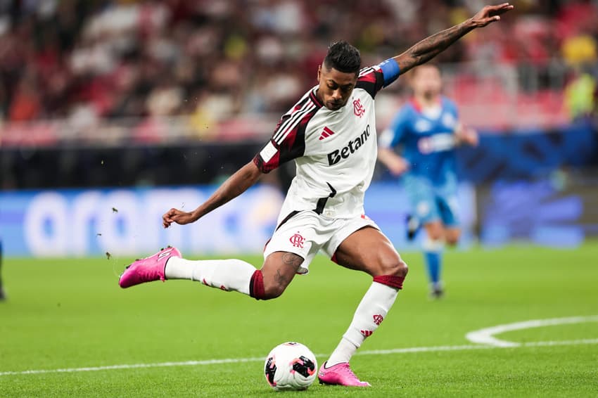 Bruno Henrique em Cruz Azul x Flamengo (Foto: Gilvan de Souza/Flamengo)